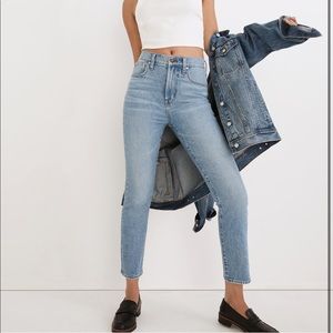Madewell Perfect Vintage Straight Crop Jean
